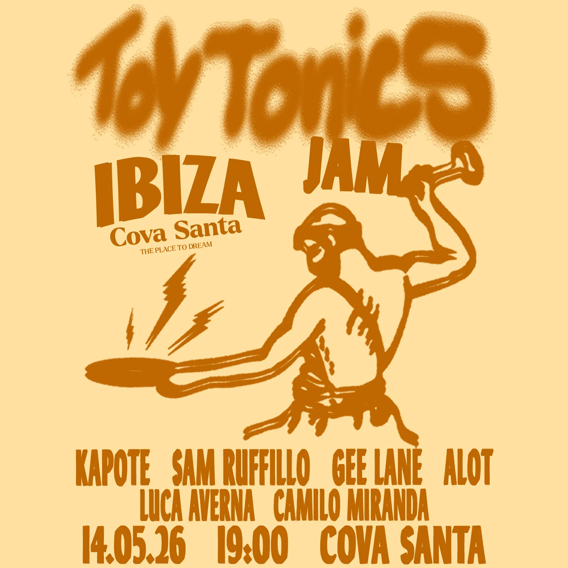 Toy Tonics at Cova Santa
