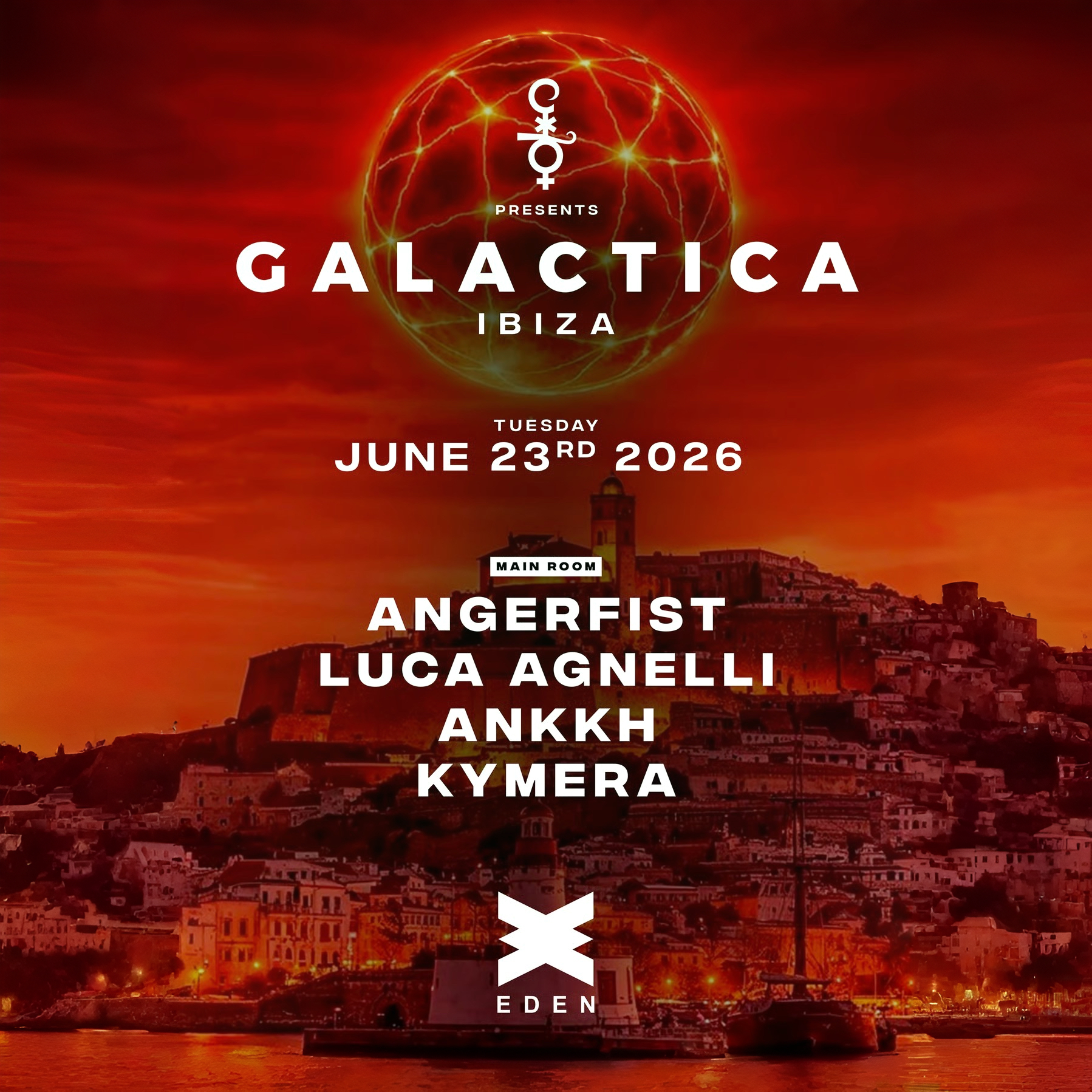 Galactica at Eden on Tuesday, June 23, 2026