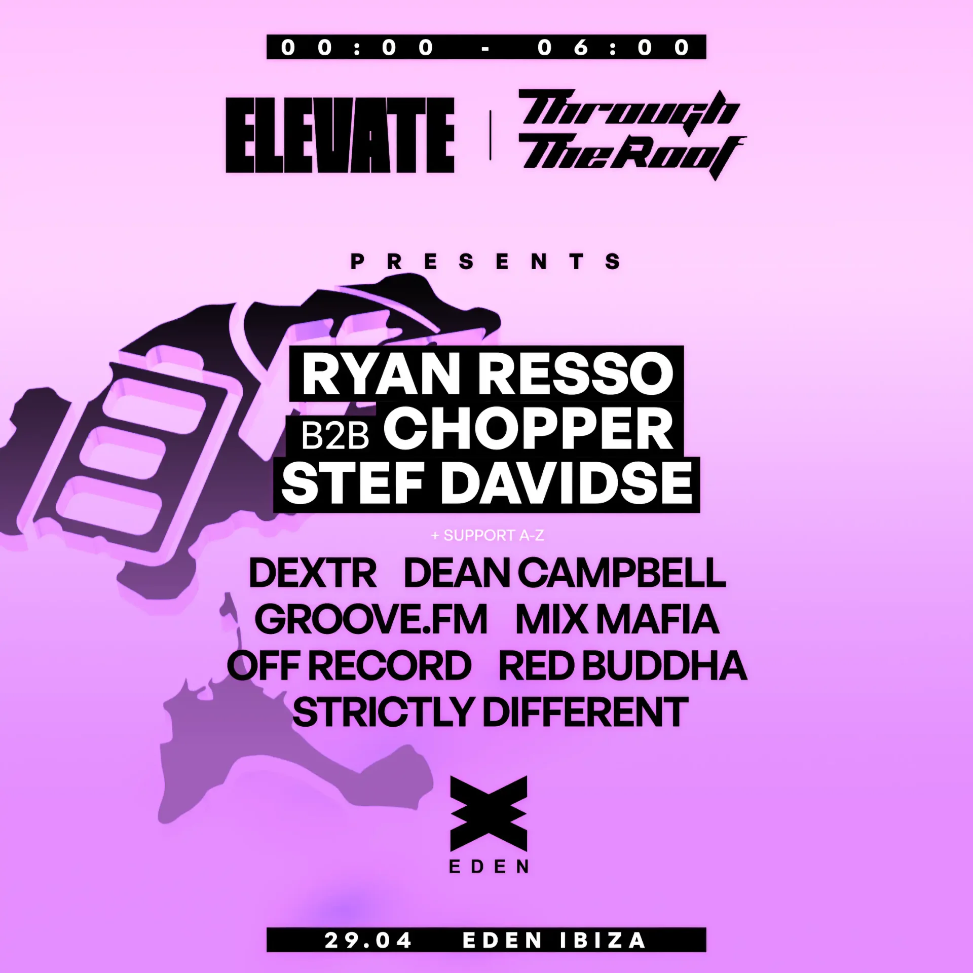 Eleveate x Through the Roof at Eden