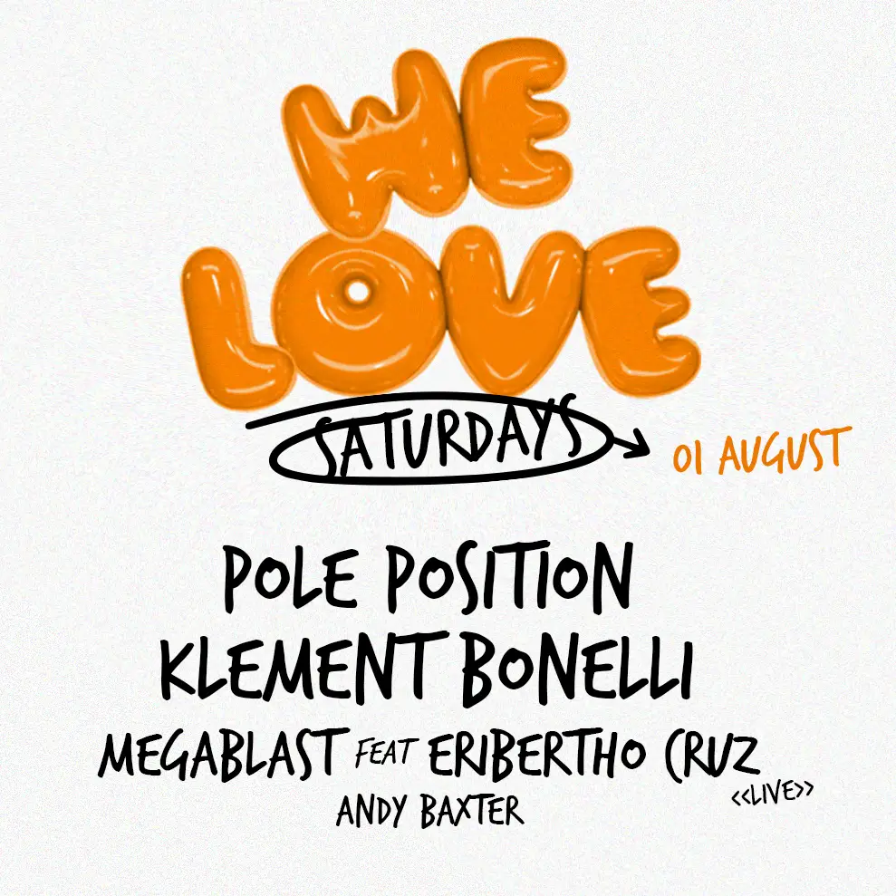 We Love Saturdays at Blue Marlin on Saturday, August 1, 2026