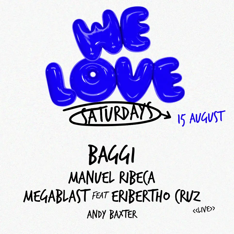 We Love Saturdays at Blue Marlin on Saturday, August 15, 2026