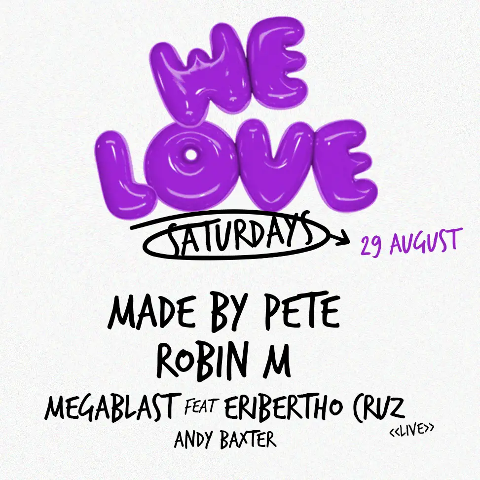 We Love Saturdays at Blue Marlin on Saturday, August 29, 2026