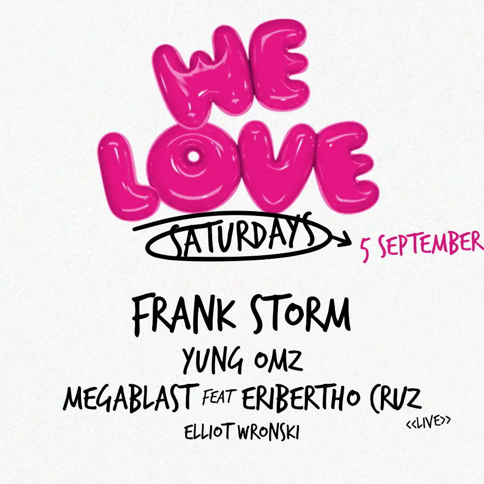 We Love Saturdays at Blue Marlin on Saturday, September 5, 2026
