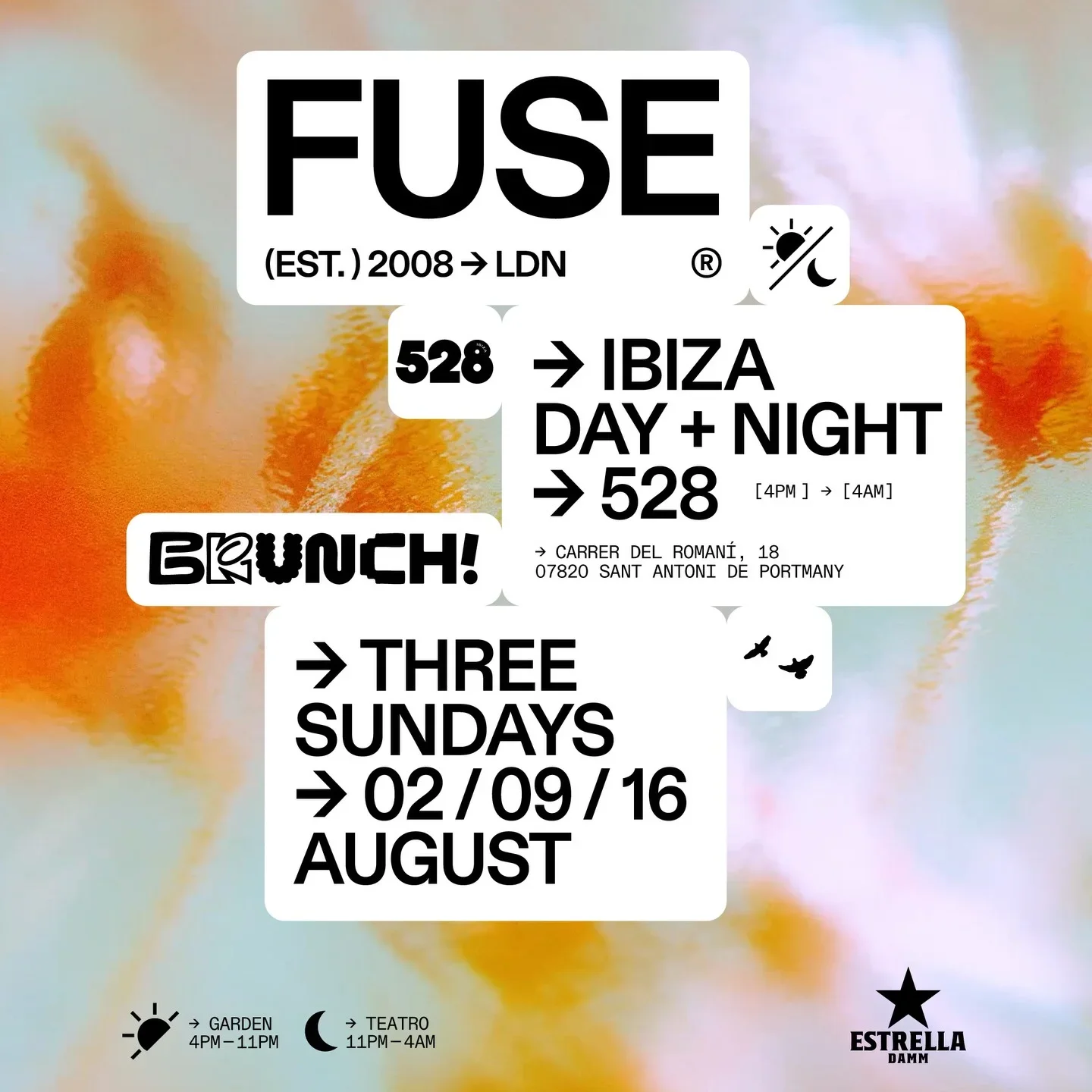 Fuse at 528 on Sunday, August 2, 2026