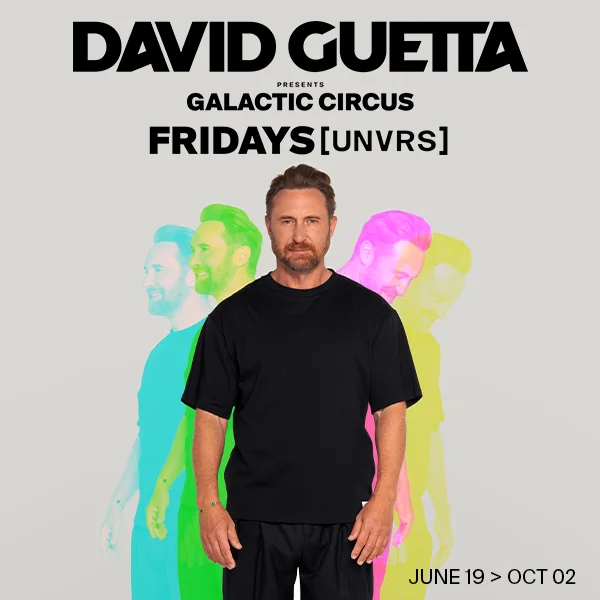 David Guetta at UNVRS on Friday, June 5, 2026