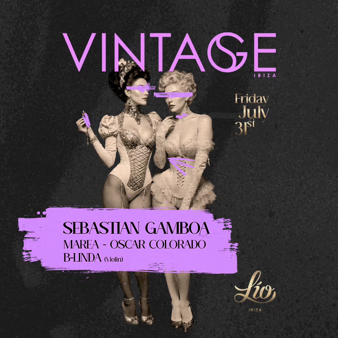 Vintage at Lio on Friday, July 31, 2026