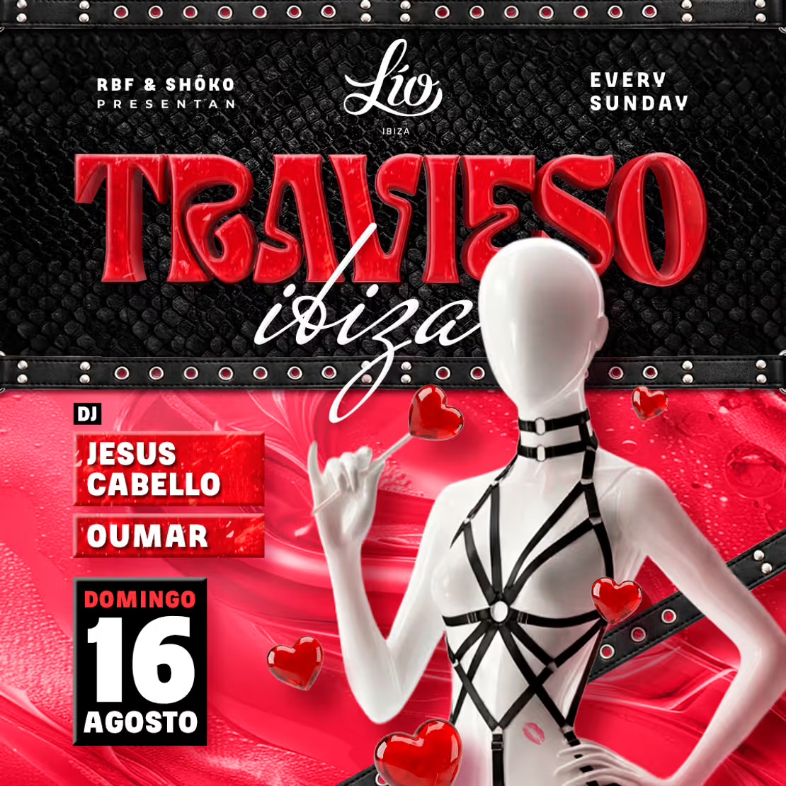 Travieso at Lio on Sunday, August 16, 2026