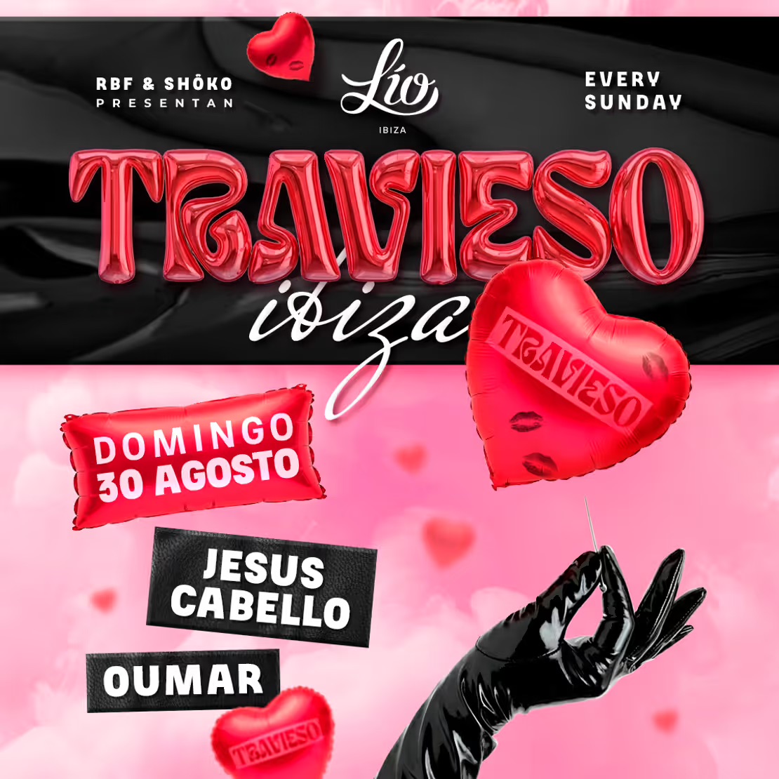 Travieso at Lio on Sunday, August 30, 2026