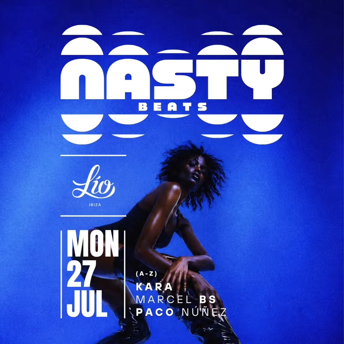 Nasty Beats at Lio on Monday, July 27, 2026