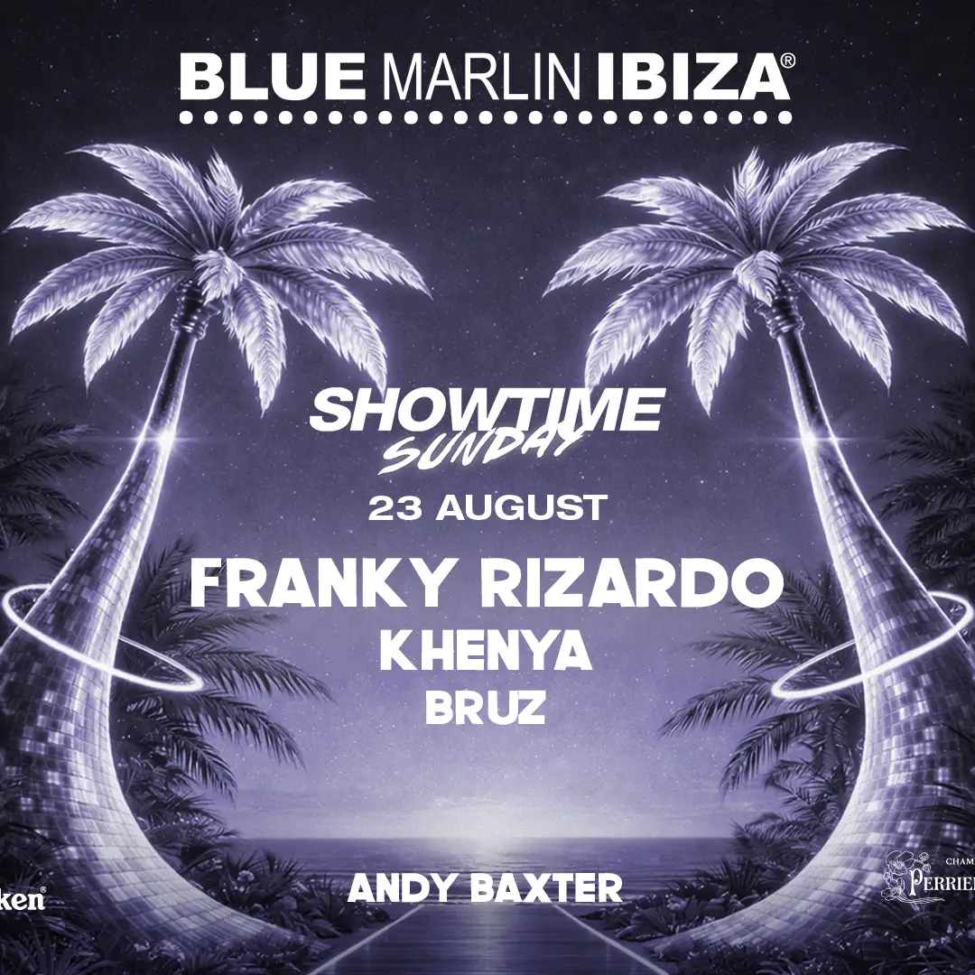 Showtime Sunday at Blue Marlin on Sunday, August 23, 2026