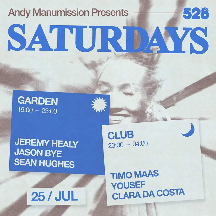 Saturdays at 528 on Saturday, July 25, 2026