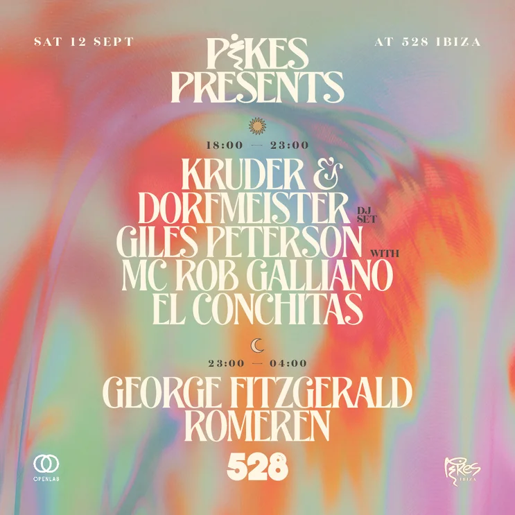 Pikes Presents at 528 on Saturday, September 12, 2026