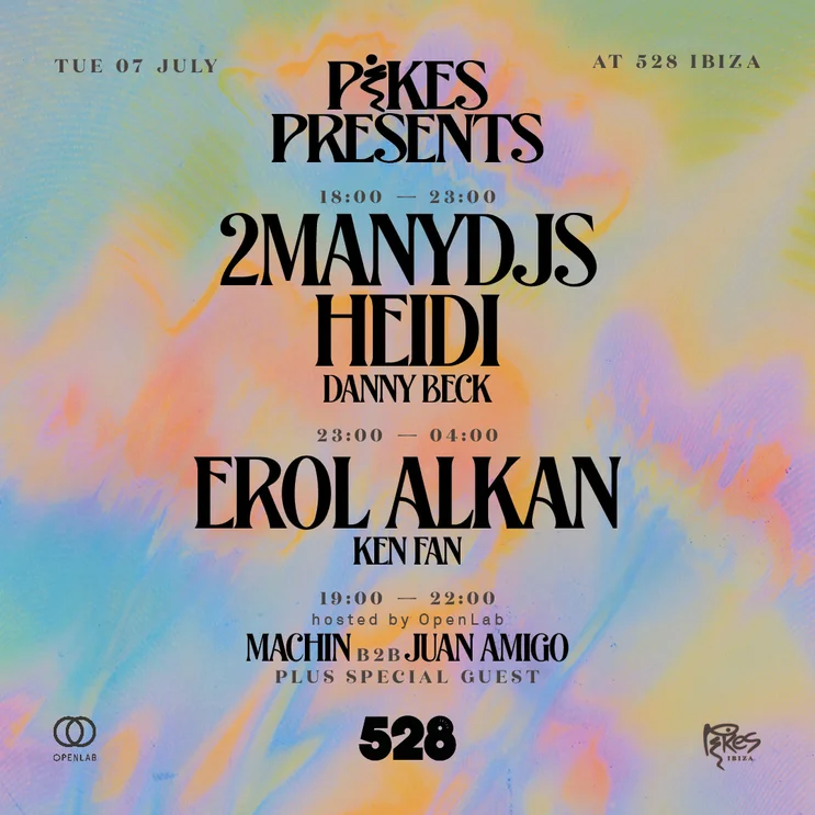 Pikes Presents at 528 on Tuesday, July 7, 2026