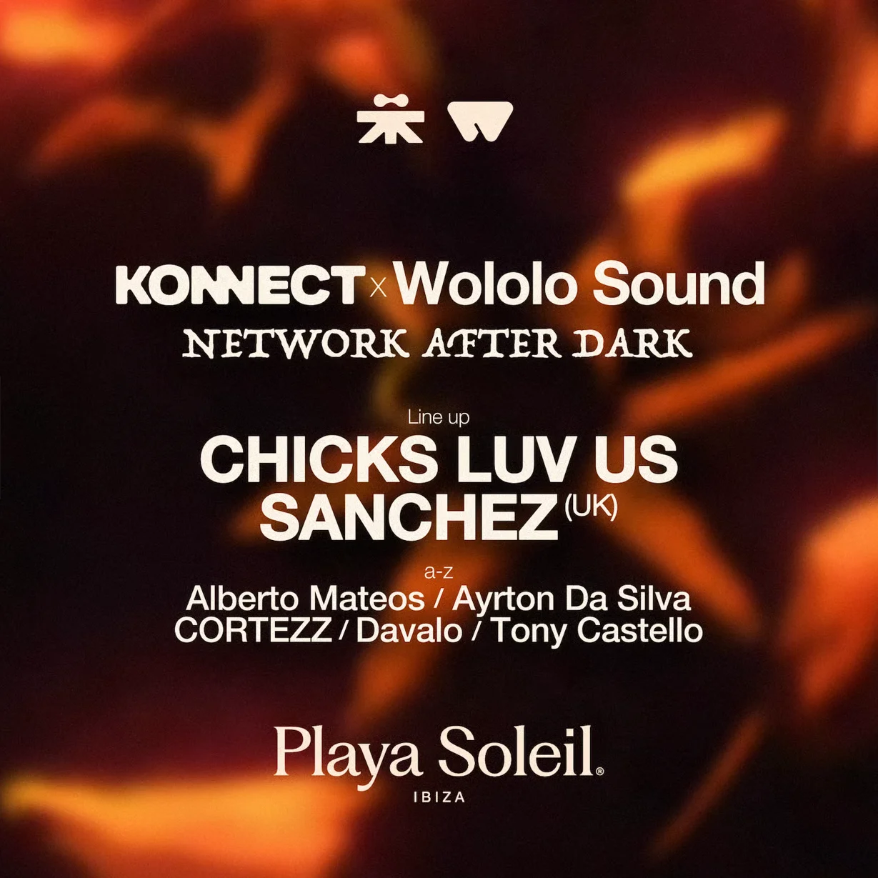 Konnect x Wololo Sound at Playa Soleil on Saturday, April 25, 2026