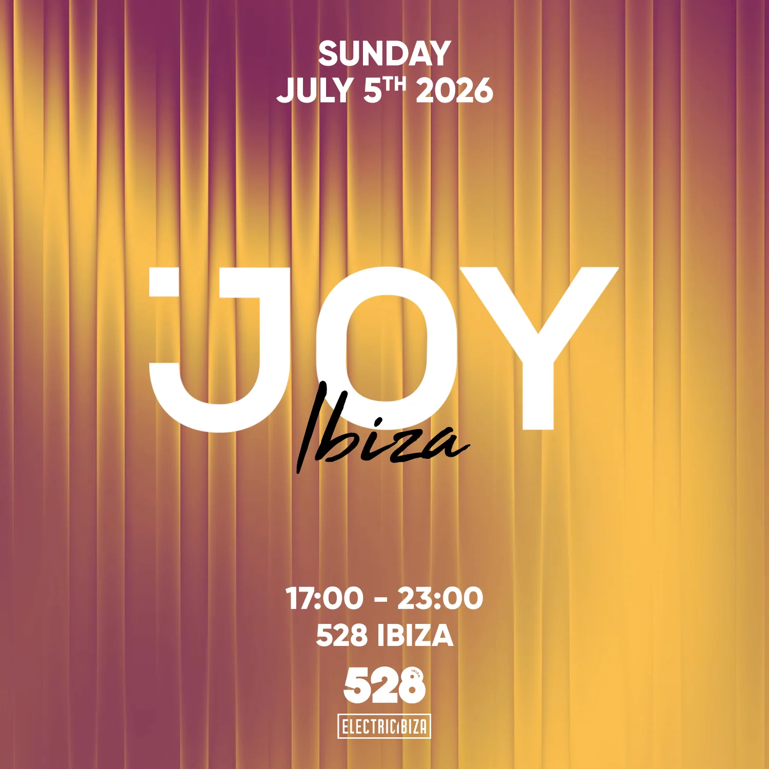 Joy at 528 on Sunday, July 5, 2026