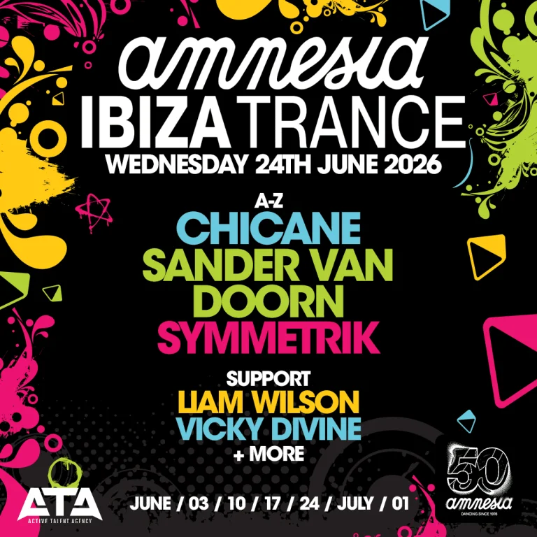 Ibiza Trance at Amnesia on Wednesday, June 24, 2026