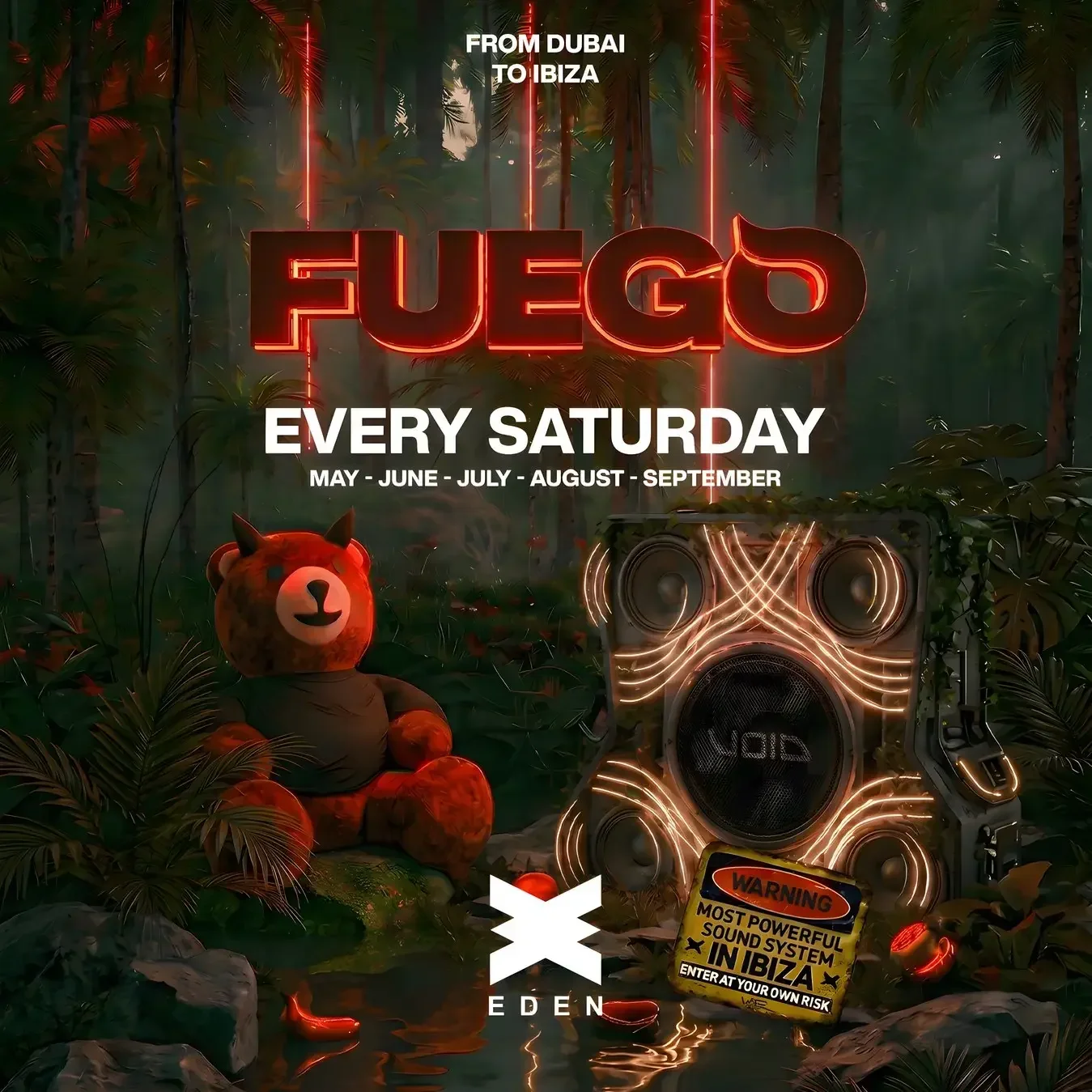 Fuego at Eden on Saturday, May 23, 2026