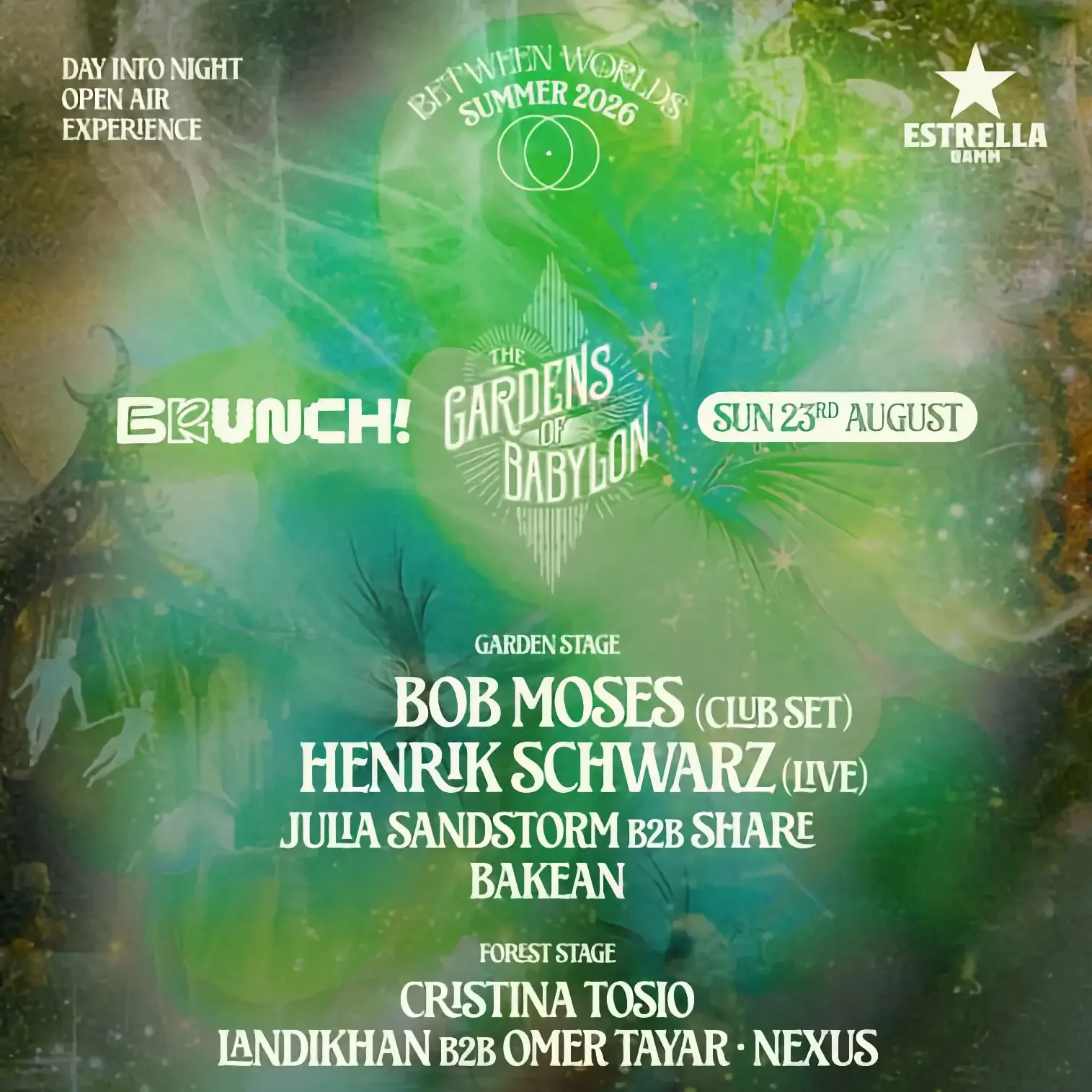 Gardens of Babylon at 528 on Sunday, August 23, 2026