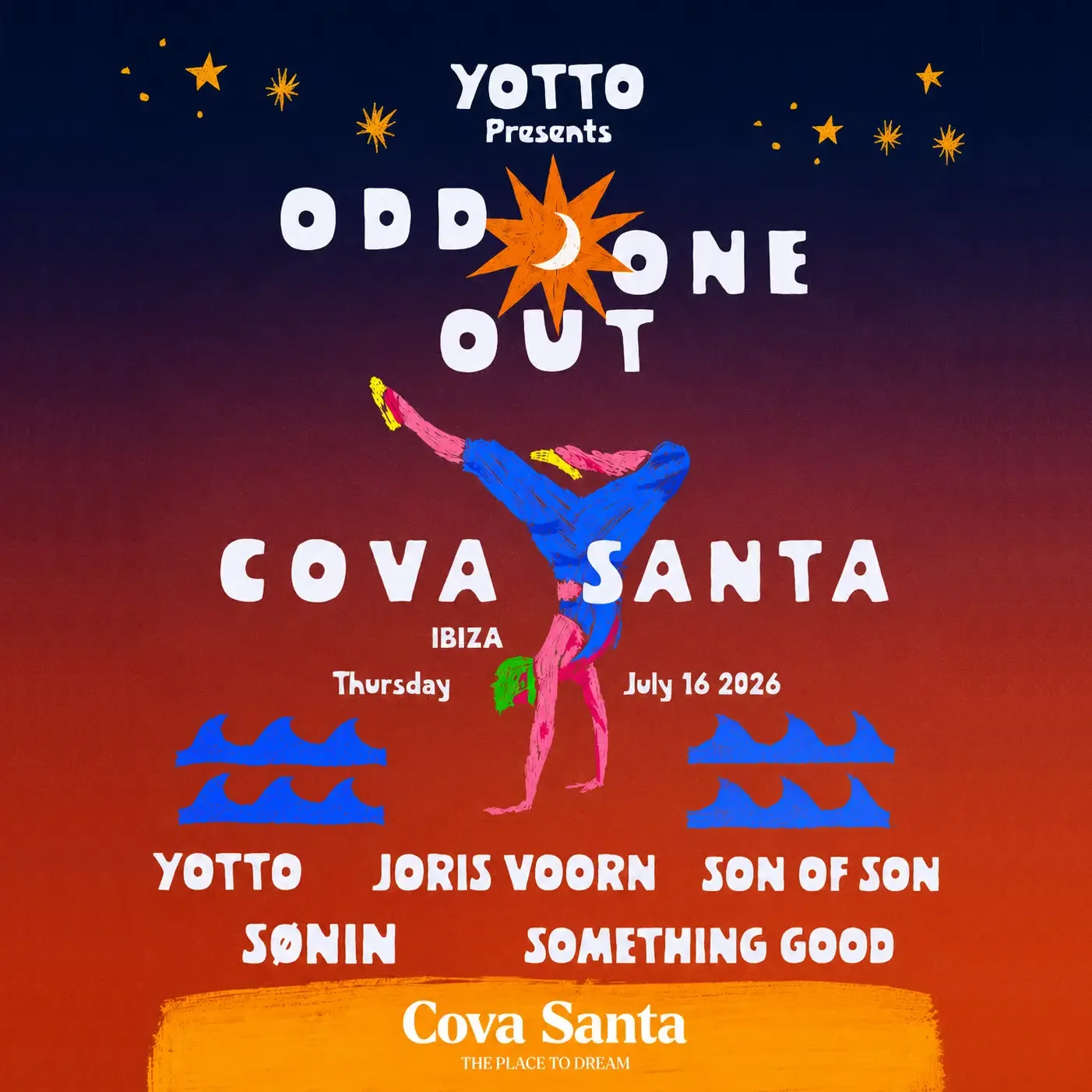 Odd One Out at Cova Santa on Thursday, July 16, 2026