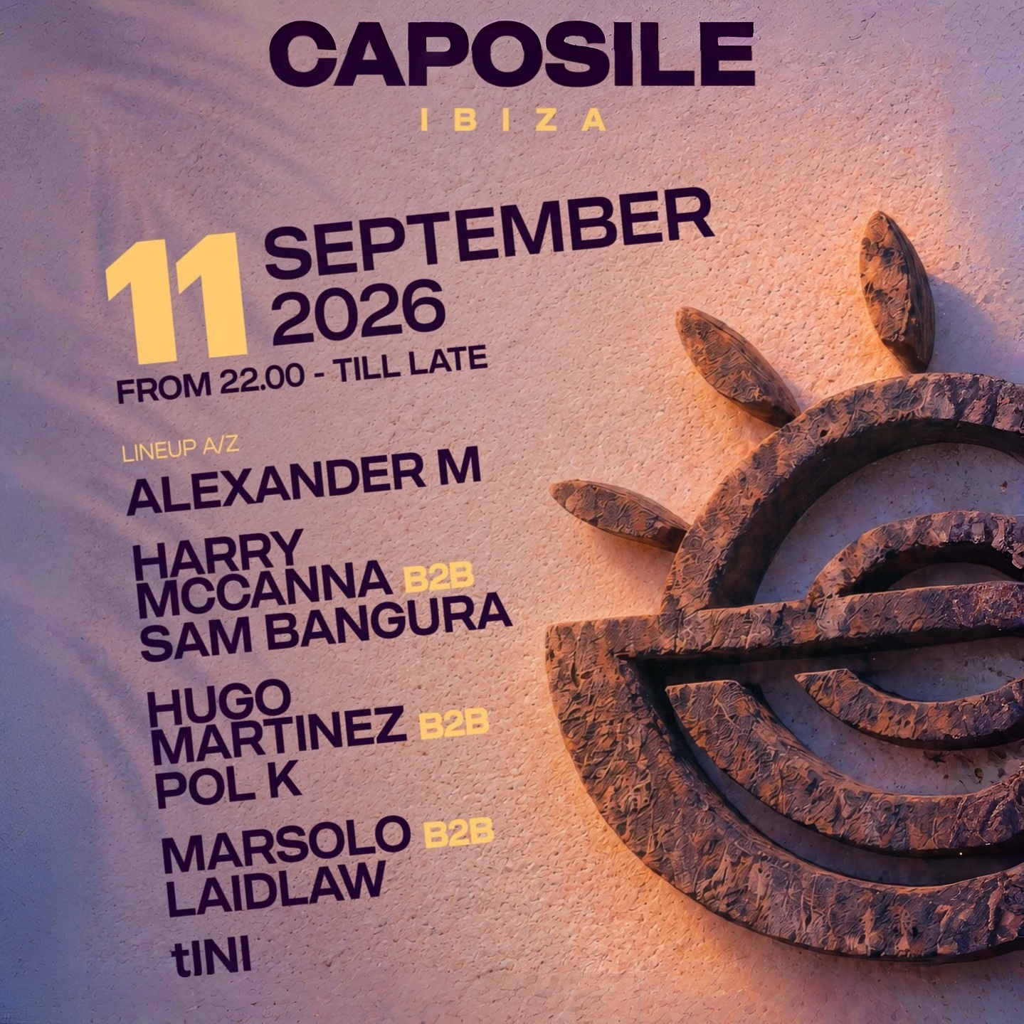 Caposile at Playa Soleil on Friday, September 11, 2026