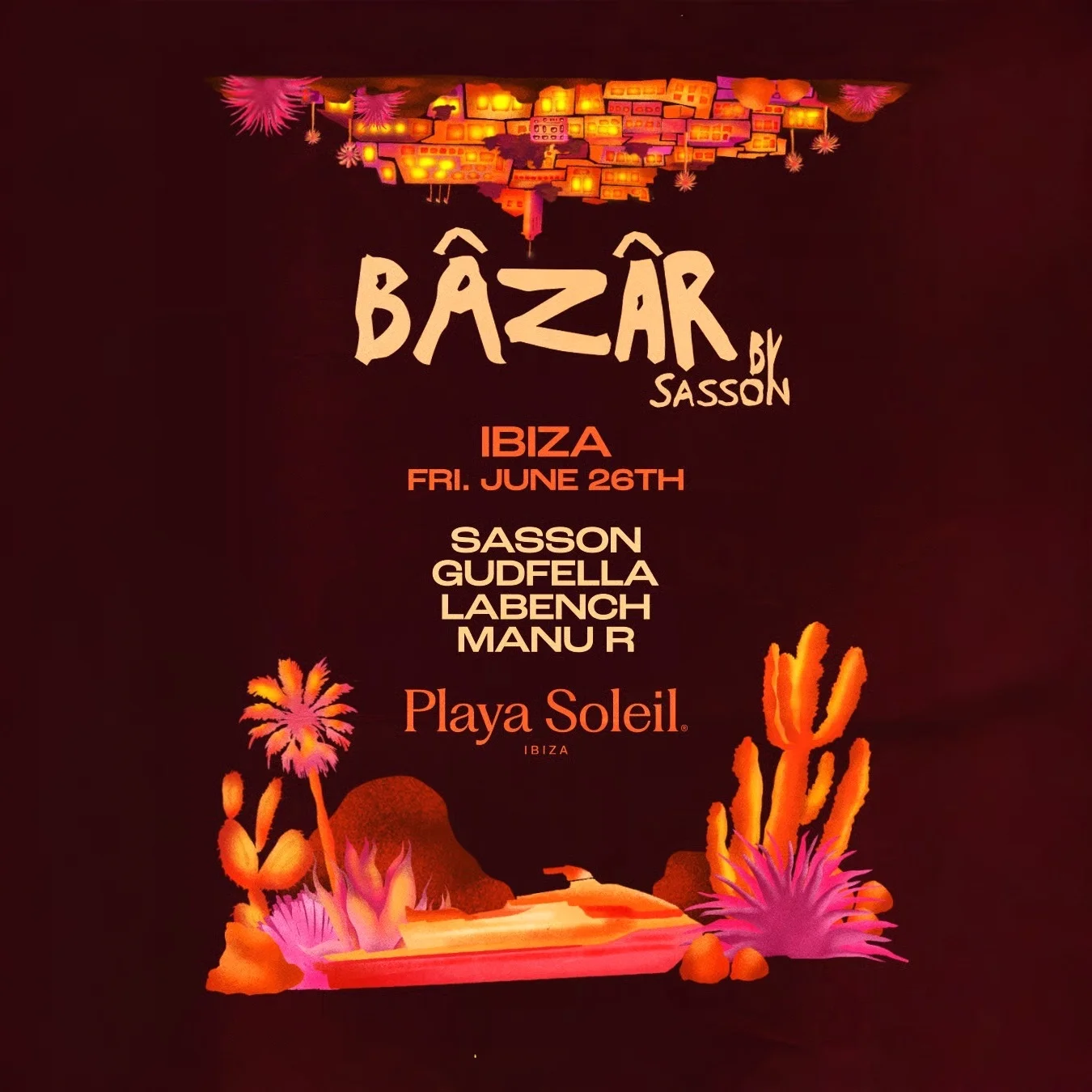 Bazar at Playa Soleil on Friday, June 26, 2026