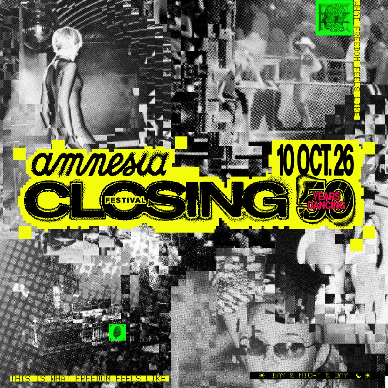 Amnesia Closing at Amnesia on Saturday, October 10, 2026