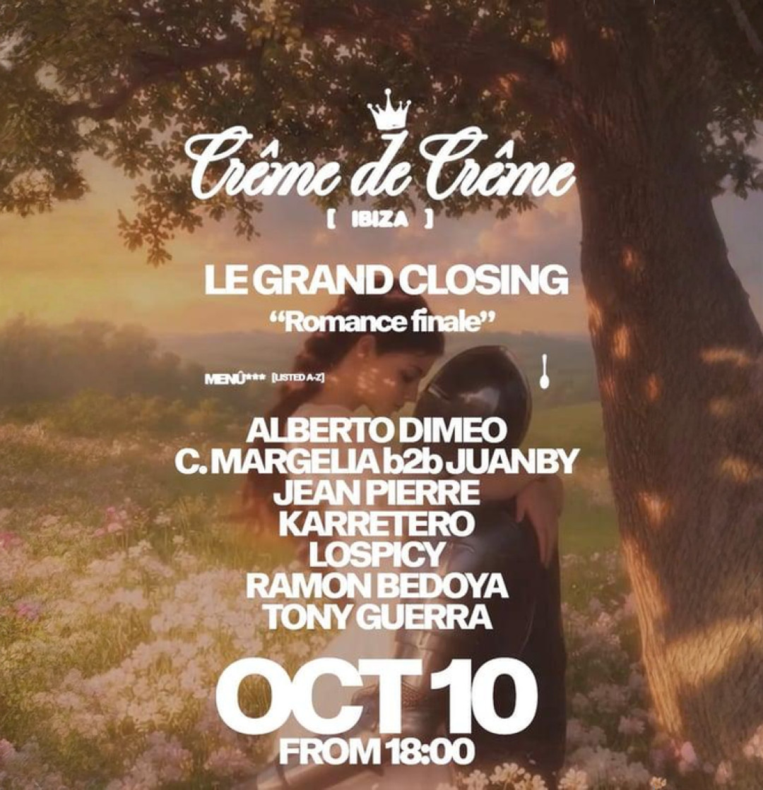 Créme de Créme at Playa Soleil on Saturday, October 10, 2026