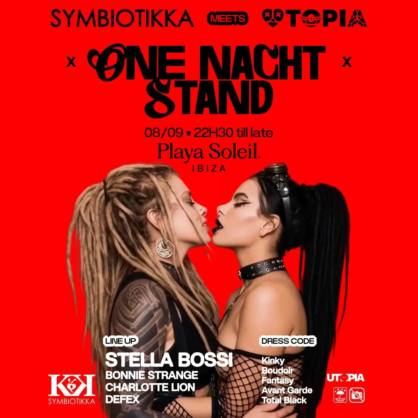 One Night Stand at Playa Soleil on Tuesday, September 8, 2026