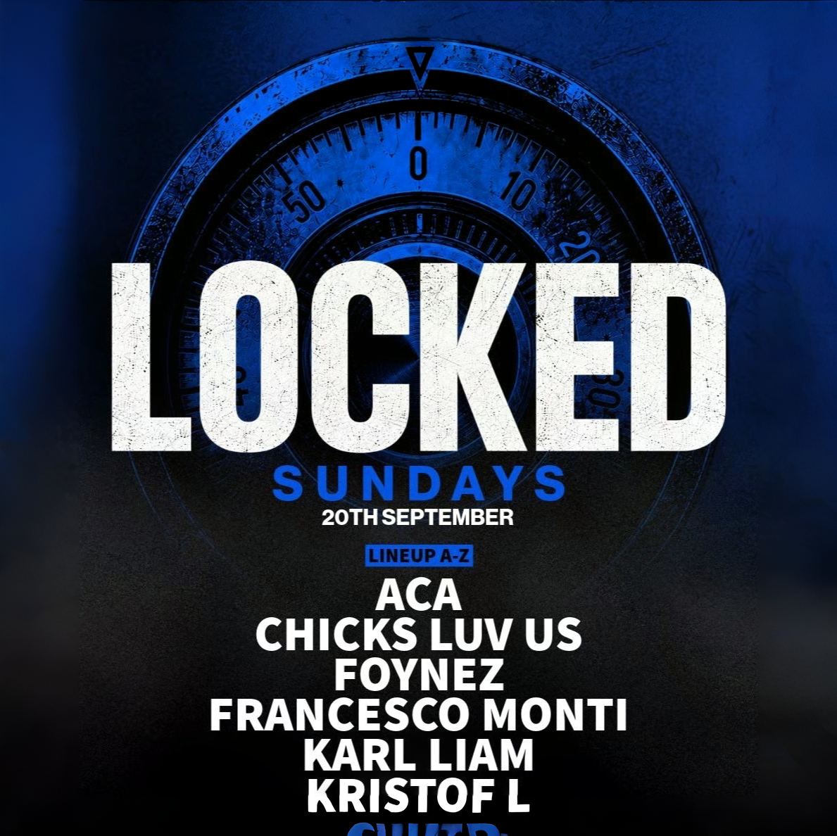 Locked at Eden on Sunday, September 20, 2026