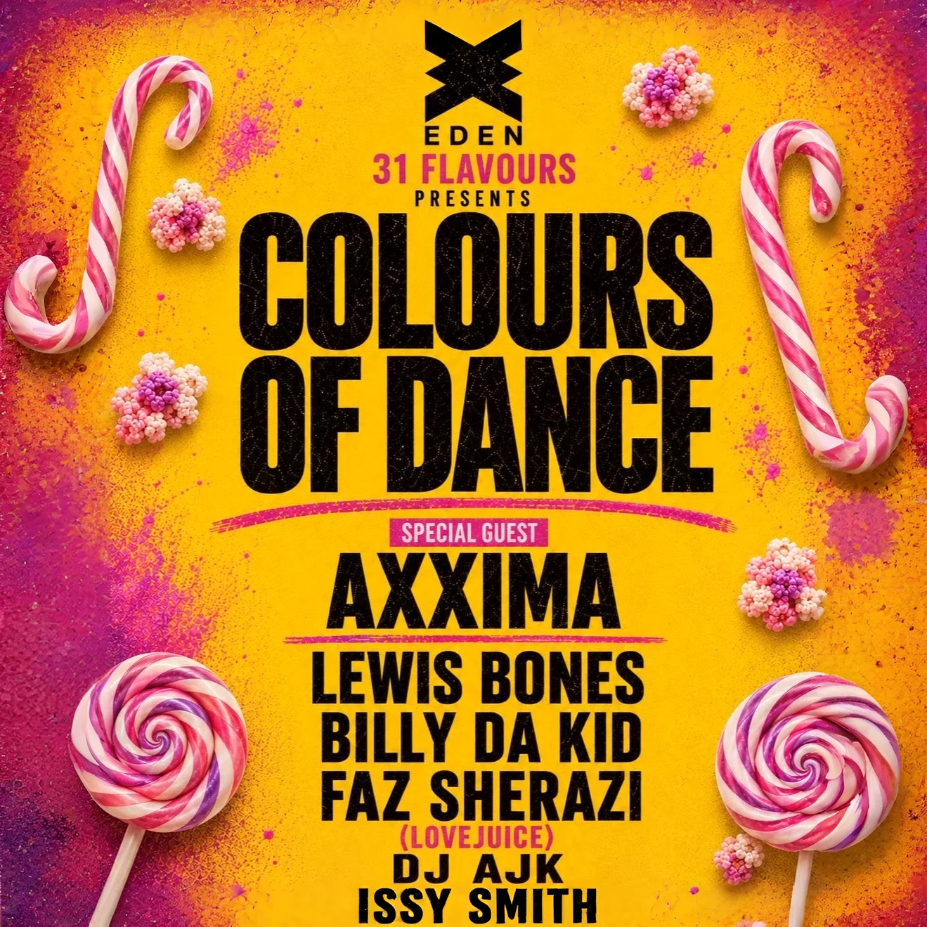 Colours Of Dance at Eden on Sunday, September 27, 2026