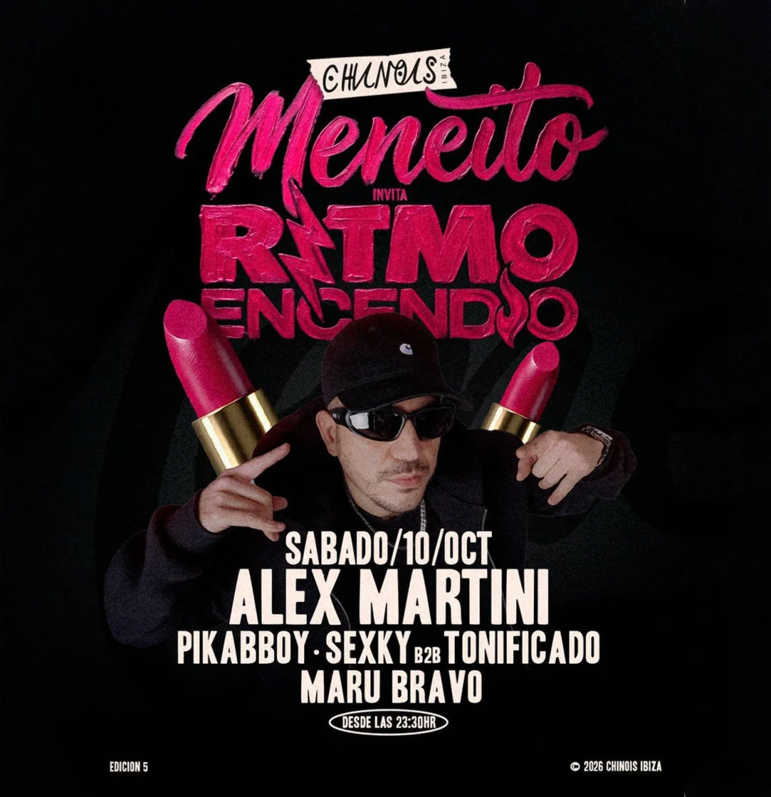 Meneito at Chinois on Saturday, October 10, 2026