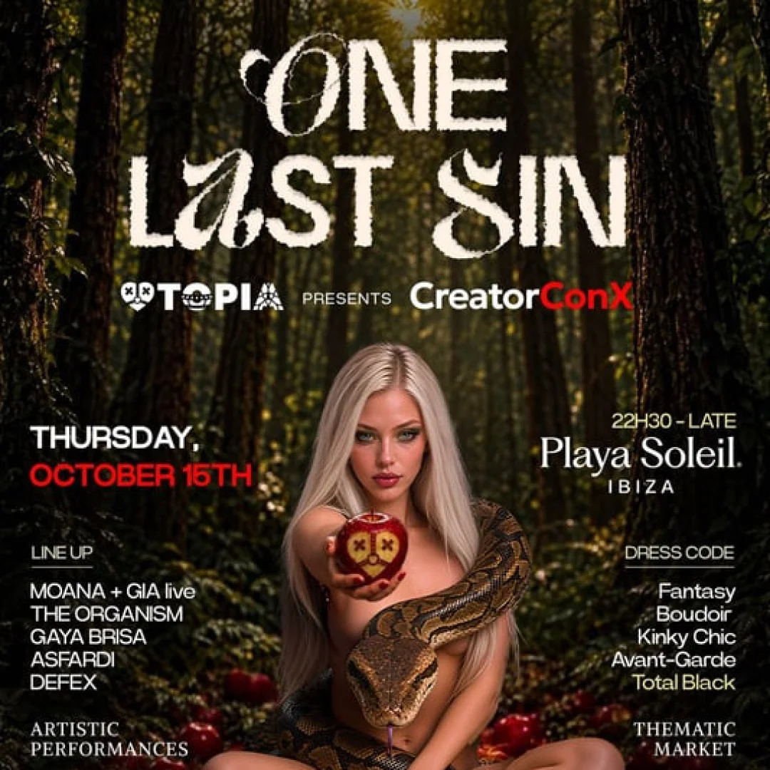 Utopia at Playa Soleil on Thursday, October 15, 2026