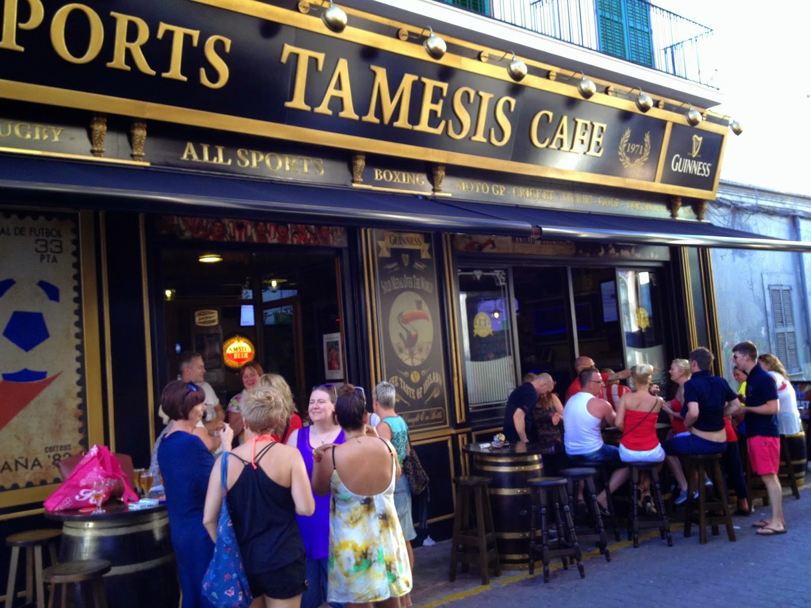 TAMESIS SPORTS CAFE — Fast Food in San Antonio, Ibiza