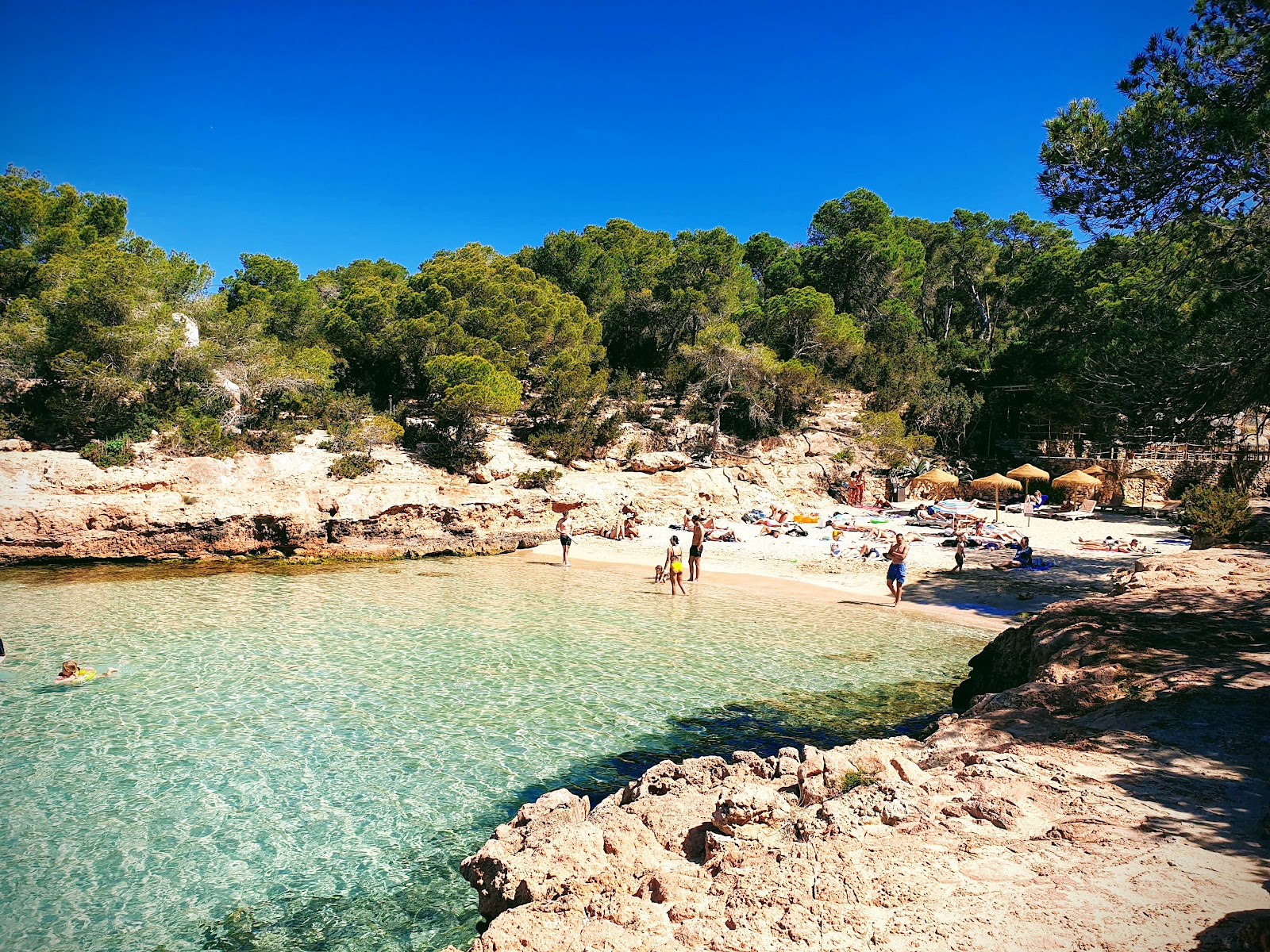 Cala Gració — Beach in San Antonio, Ibiza