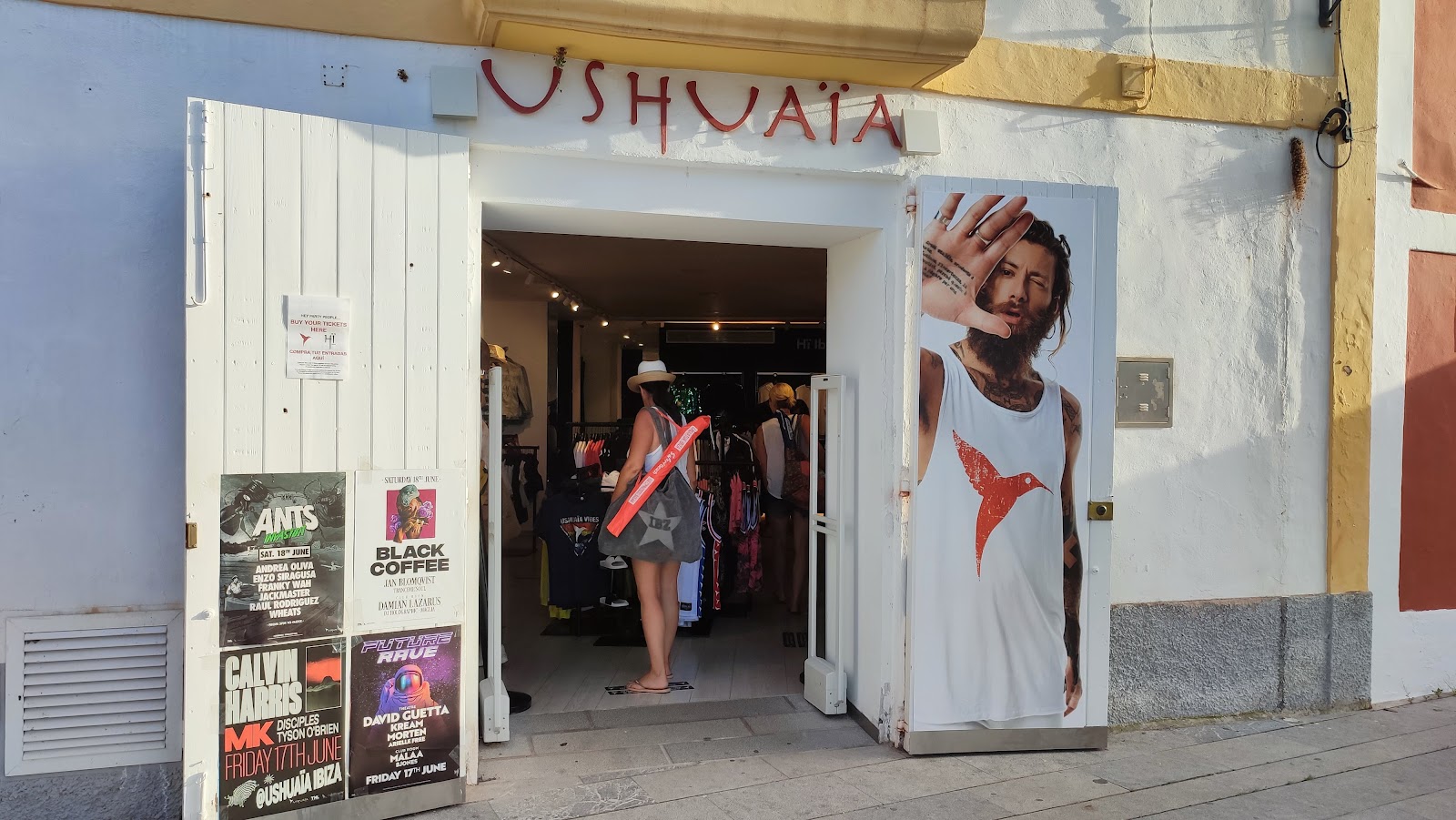 Ushuaïa Boutique — Club Shop in Ibiza Town, Ibiza