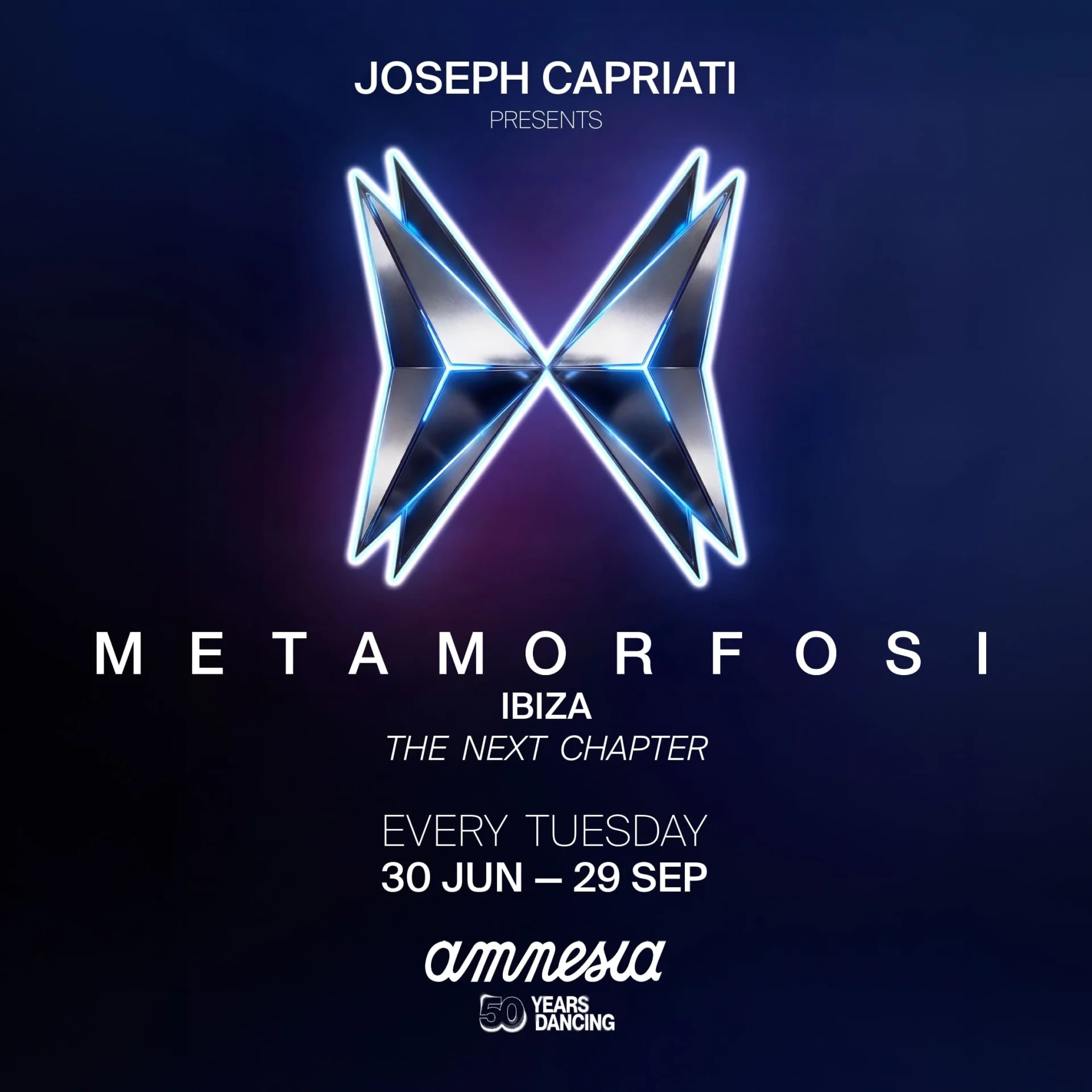Metamorfosi at Amnesia