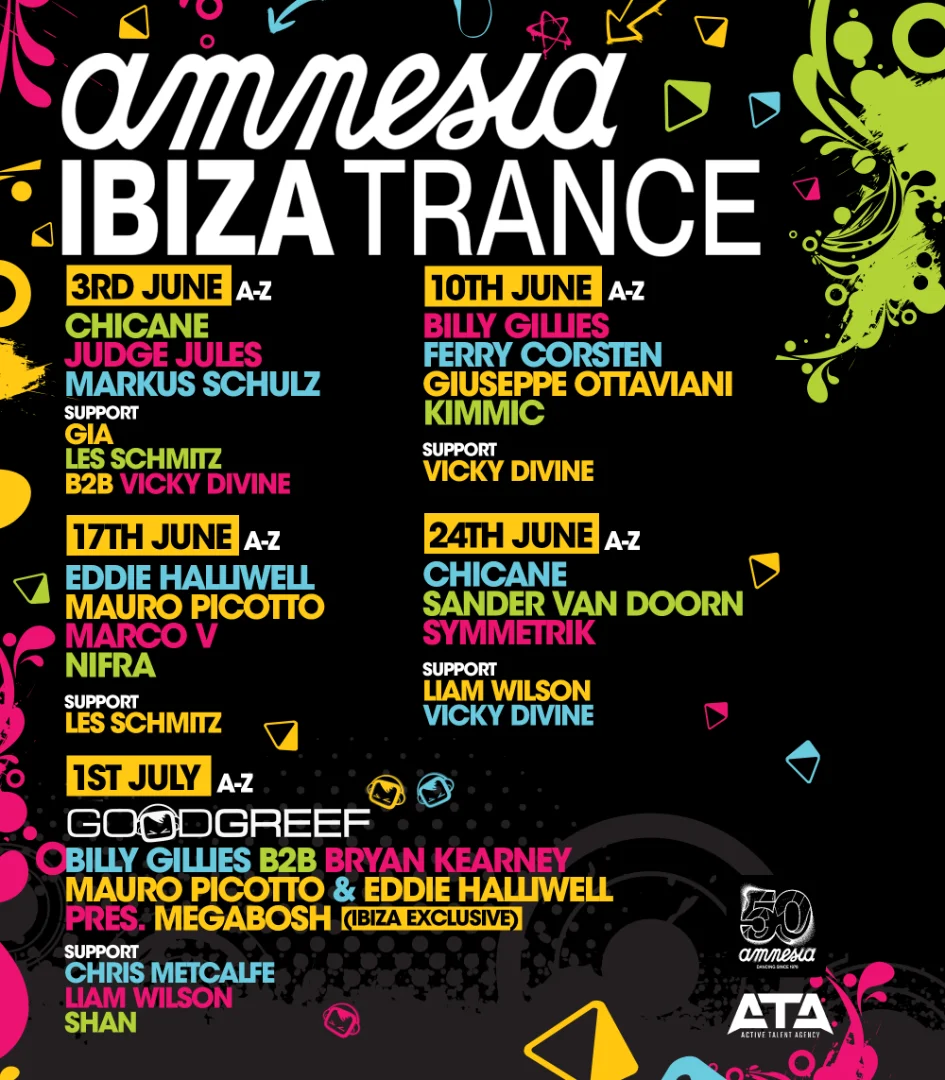 Ibiza Trance at Amnesia