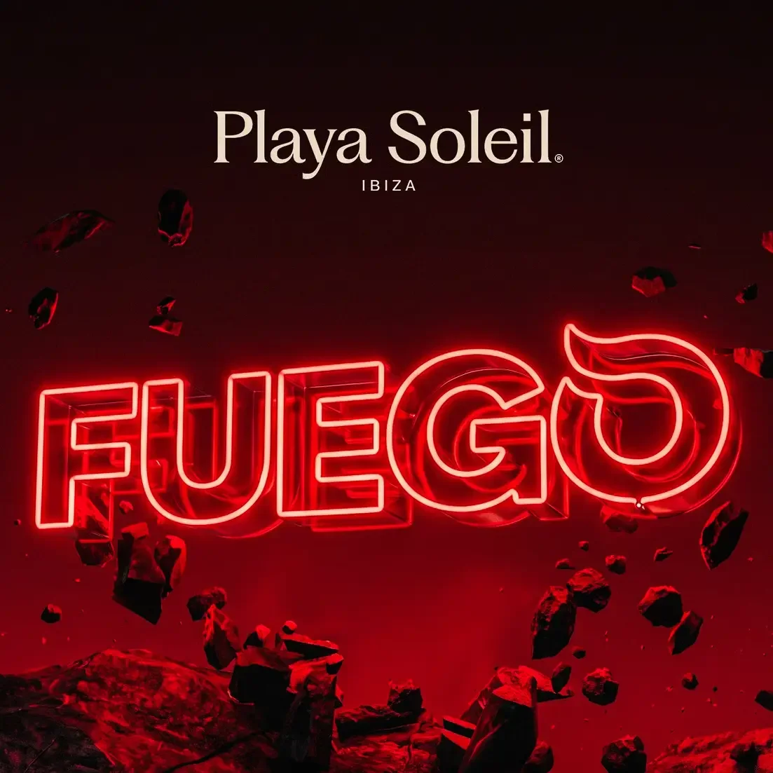 Fuego at Playa Soleil